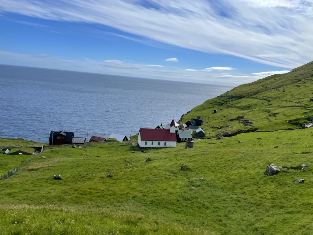 Selo Kirkja na ostrvu Fugloy, Farska Ostrva
